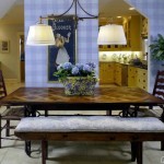 Art Deco kitchen and breakfast area - Long Island blues